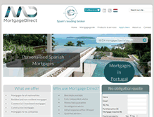 Tablet Screenshot of mortgagedirectsl.com